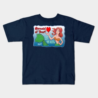 Mermaid at Heart Kids T-Shirt